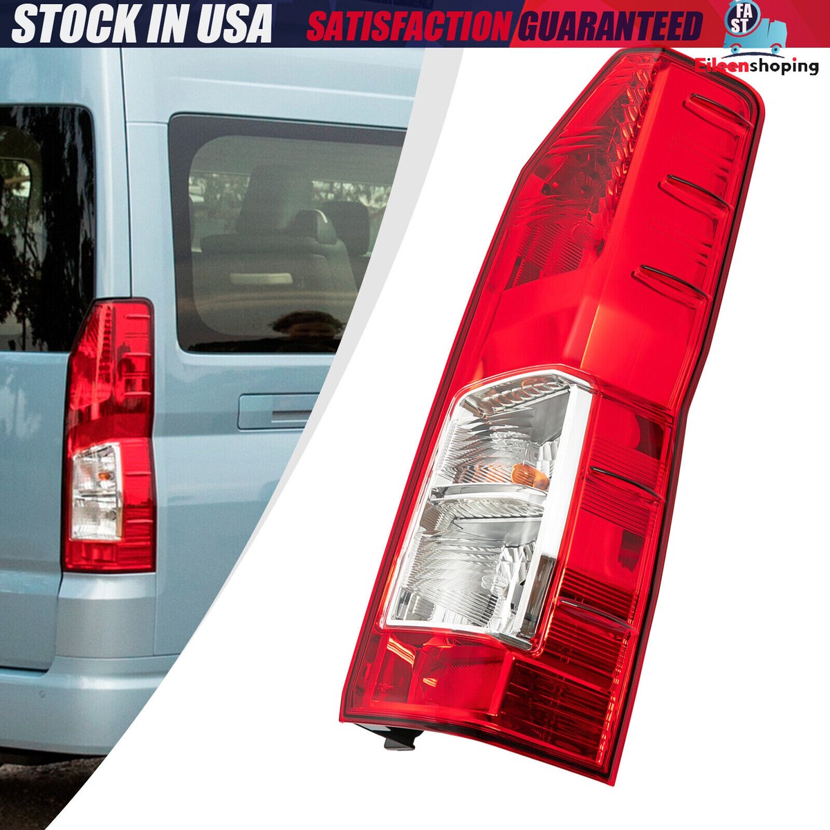For 2019 2020-2022 2023 Toyota Hiace Rear Brake Lamp Right