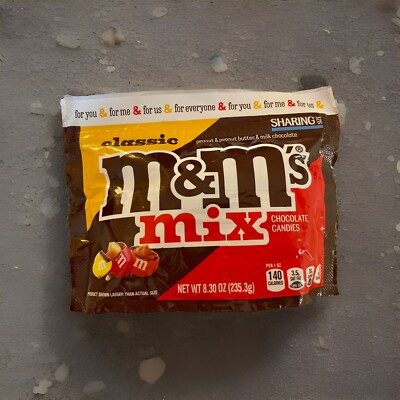 235,3g Beutel Erdnussbutter Schokolade Classic Mix M&Ms MNMs American Candy Sweets