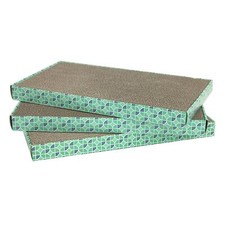 XL Wide Corrugate Cat Scratchers 3 Pieces Cat Scratching Cat Scratch Pad Door...