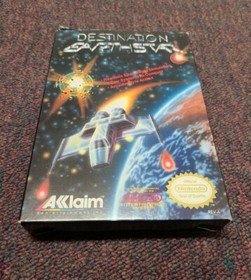 Destination Earthstar (Nintendo Entertainment System, 1990) NES Complete in Box 