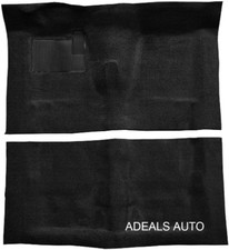 Acc 68-72 Cutlass 442 Black 8020 Molded Loop Carpet Rug Fits 4-speed W Console