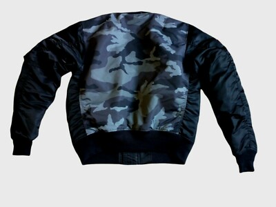 Avirex MA-1 3M Water Resistant 63rd SQRDRN Bomber Jacket Mens