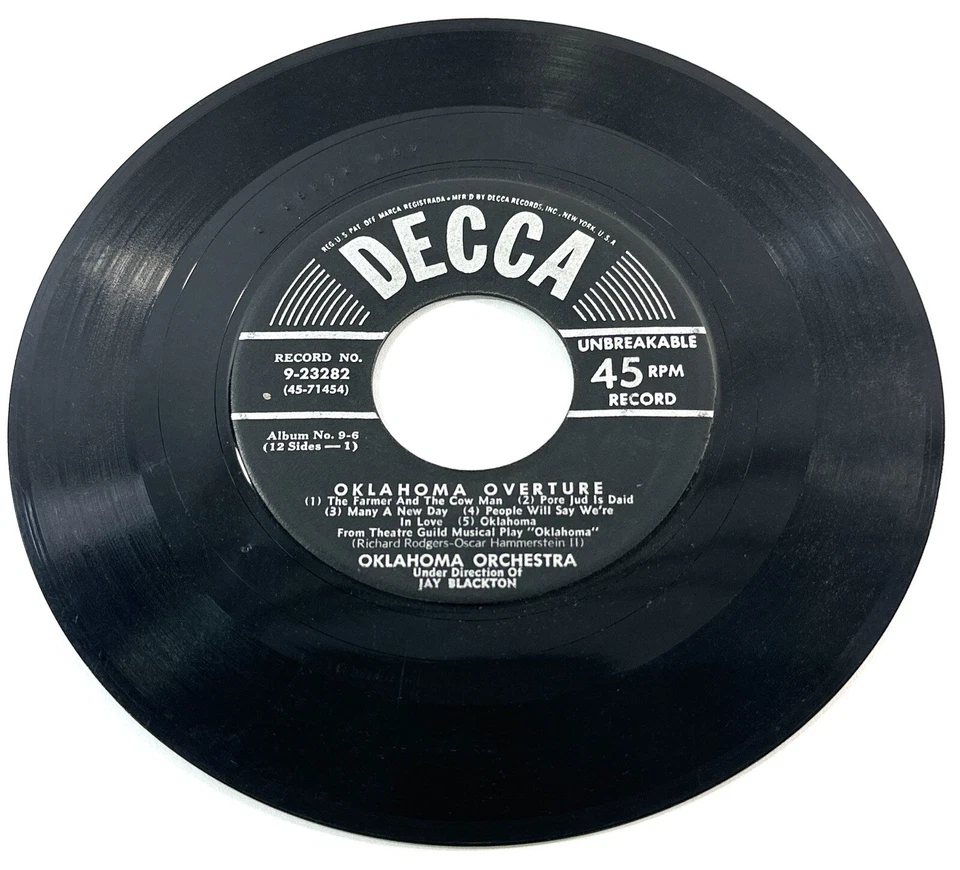 Alfred Drake Joan Roberts Oklahoma/Finale/Overture/Oh What a Beautiful Morning - Imagem 2 de 3