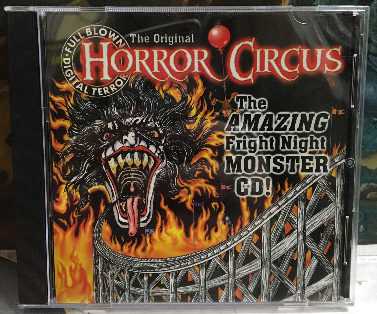 The Original Horror Circus The Amazing Fright Night Monster CD | eBay