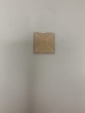 1-1/4 X 1-1/4 " SQUARE Peach Flat Back Bevels Stained Glass Supplies