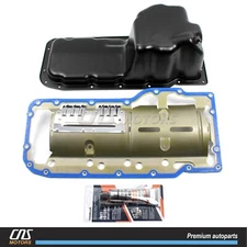 Engine Oil Pan w/ Gasket for 99-04 Dodge Ram 1500 Grand Cherokee 4.7L 53020678AC