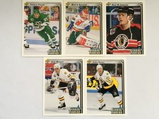 1992-93 Upper Deck Hockey Star Rookies Lot #3 Brodeur, Murray, Heinze, McAmmond
