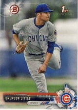 Lot of (100) 2017 Bowman Draft BRENDON LITTLE 1st Rookie Card #BD-188 Cubs