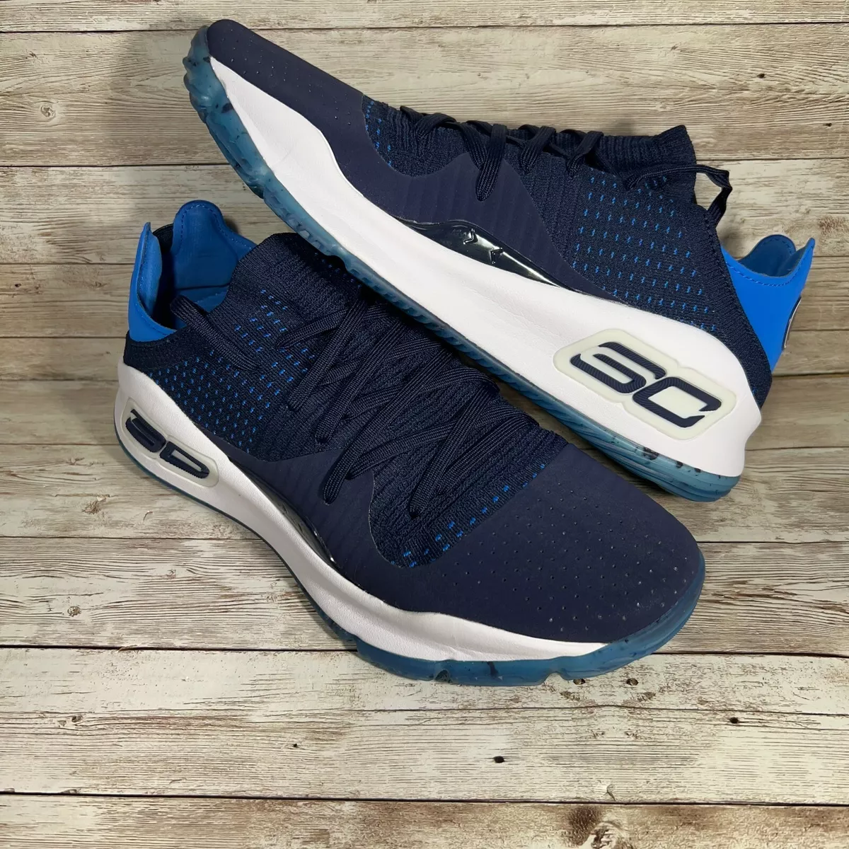 Under armour curry 4 top womens blue