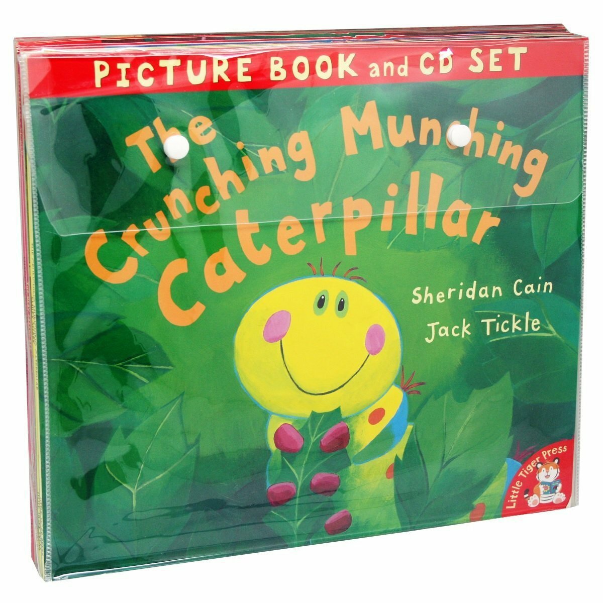 Little Tiger Press The Crunching Munching Caterpillar And Other Stories 10 Books & Cds Collection Set - Ages 0-5 - Paperback Picture Books - Image 7