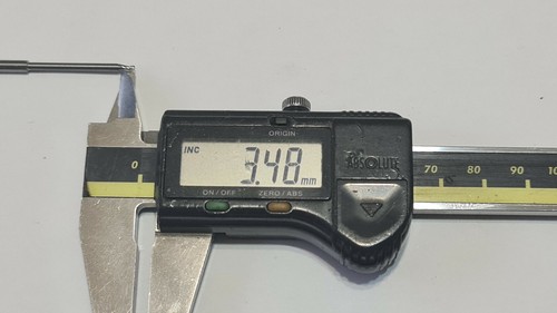 Watchmaking Louis BELET SA Carbide micro End mill 1.1 mm 0.0433 inc  No23 - Foto 7 di 9