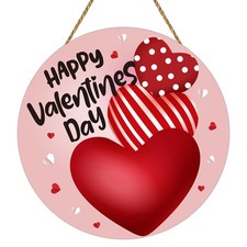 Valentines Day Door Decorations Heart Decor Happy Valentines Day Sign Heart Wall