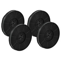 4 Aktivkohlefilter FüR Respekta CH22010/90S-X CH22010/90WX Ch 22010/90 Sx