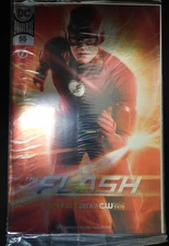 FLASH 55 DC CONVENTION FOIL VARIANT COMIC SEALED PHOTO WILLIAMSON KOLINS 2018 NM