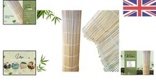 Bamboo Screening Roll Natural Fence Panel Peeled Reed Fencing Outdoor Garden 4m