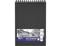 Oxford Skizzenbuch Spiralbindung, Din A4, 50 Blatt, Schwarz 1 Bis 40X Spare 54%
