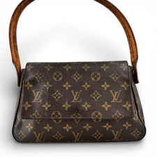 Borsa a tracolla originale Louis Vuitton Monogram Mini Looping M51147 da donn...