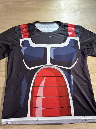 Dragon Ball Z US Size XL/2XL Shirt Cosplay Halloween Sayian DBZ