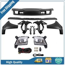 Heavy-duty Front Bumper Set For 2019-2021 Chevrolet Silverado 1500