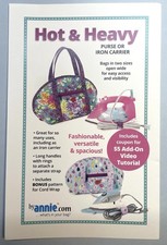 Hot & Heavy Bag Pattern Purse or Iron Carrier...