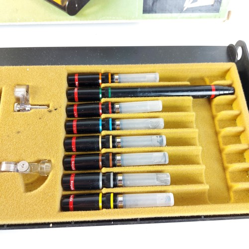 Vintage Rotring Variant Technical Pen Set for Drafting 0.1-1.2mm - Germany - Picture 2 of 4