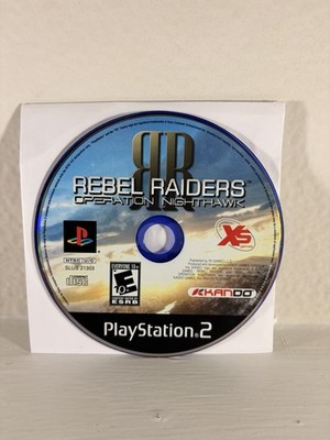 Rebel Raiders Operation Nighthawk Sony PlayStation 2 Disc Only