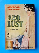 $20 LUST Andrew Shaw/Lawrence Block Greenleaf Classics NB1705 Vintage Sleaze GGA