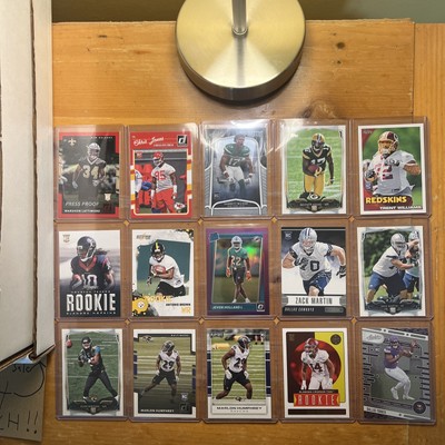 Lot of 15 NFL Rookie Cards ( All Pros, Pro Bowlers, HOF, RC, Hopkins, Brown )