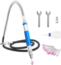 YON.SOU. 18Pcs Pencil Die Grinder Air Tool 1/8" Pneumatic Engraving Pen 70,000 R