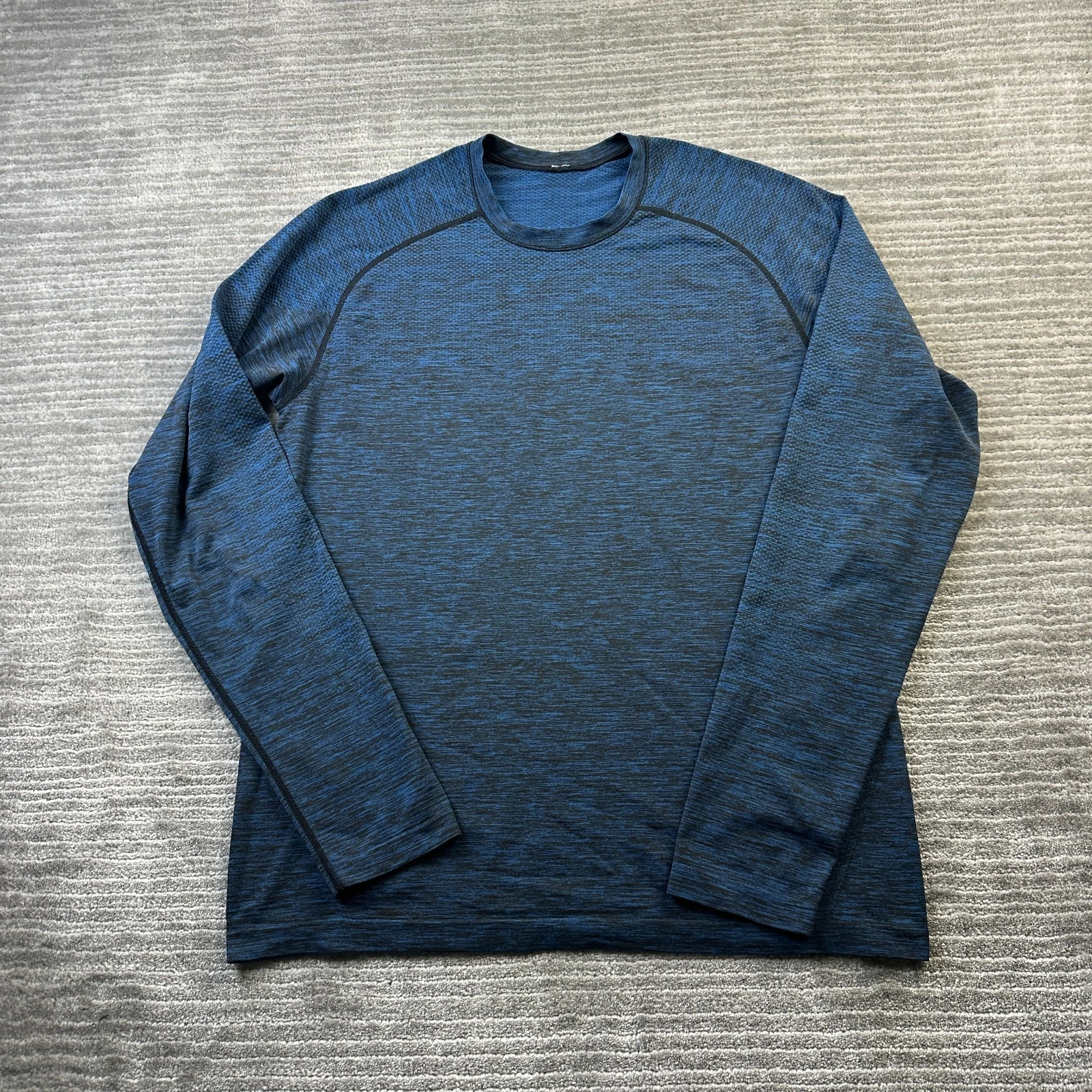 Lululemon Shirt Mens Medium Blue Metal Vent Tech Performance Tee