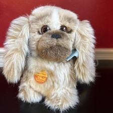 Steiff Junior Peky Pekingese Dog 2890/22 Vintage Steiff In Mint Condition