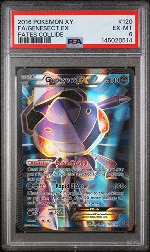 Genesect-EX graded PSA 6 for sale on eBay