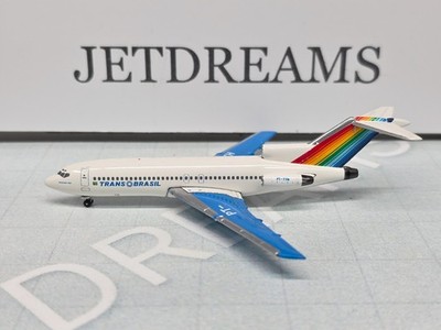 1/400 TRANS BRASIL / BRAZIL BOEING 727-100 1990'S COLORS PT-TYH AEROCLASSICS