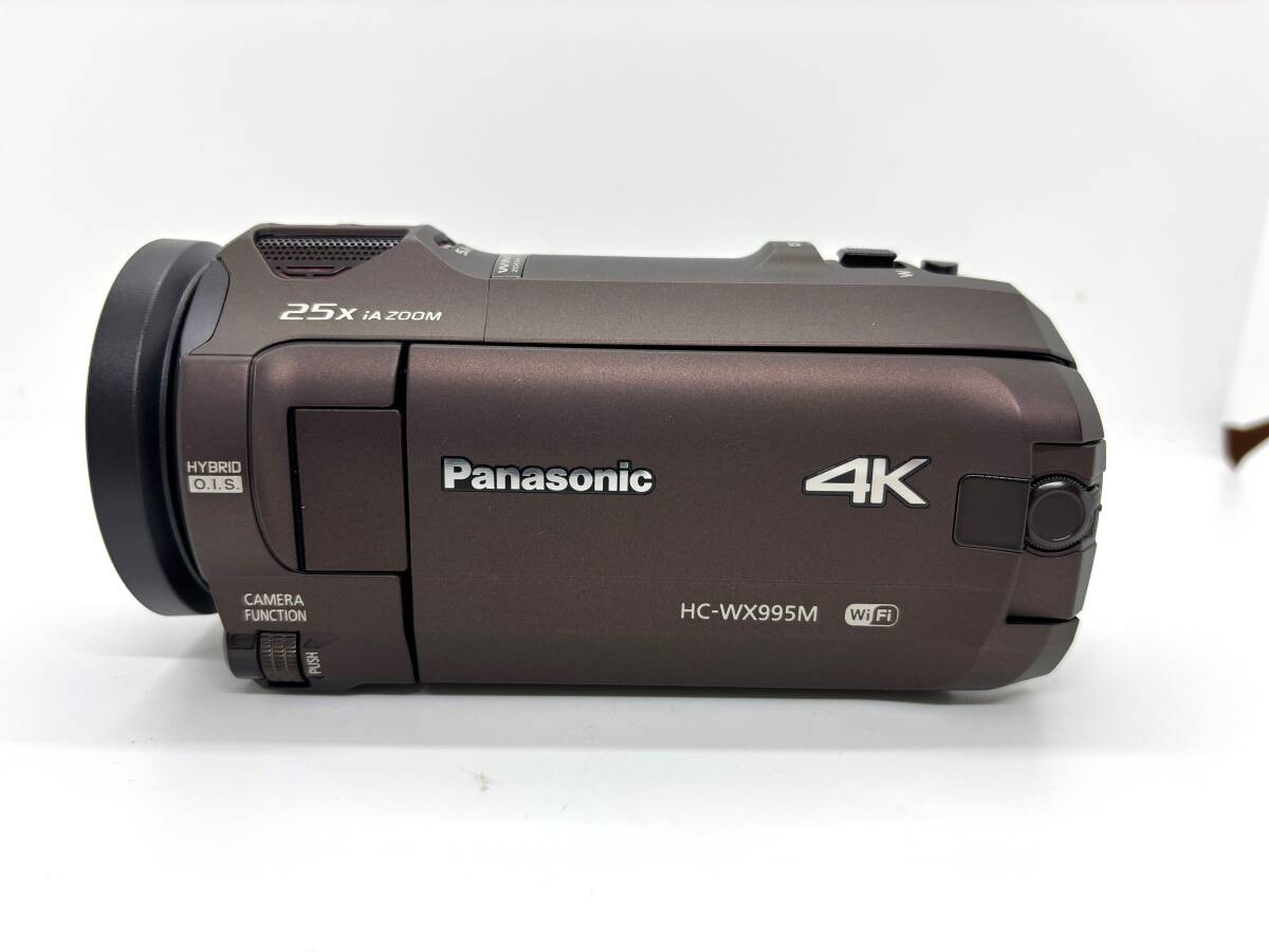 Panasonic HC-WX995M-T 4K Camcorder 64GB Wipe Shot Brown From Panasonic HC-WX995M-T 4K Camcorder 64GB Wipe Shot Brown From