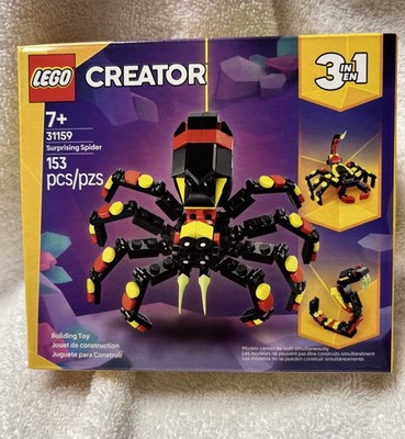 LEGO Creator 3in1 Spider 31159 Wild Toy 153 Pcs