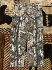        VINTAGE CARHARTT REALTREE CAMO PANTS DUNGAREE 34 X 30 UNION USA MADE
