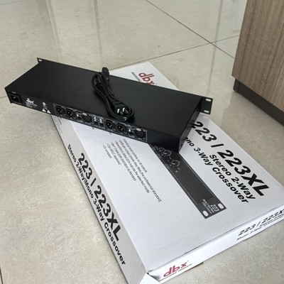 dbx 223XL Stereo 2-way Mono 3-way Crossover 1u96 for sale online