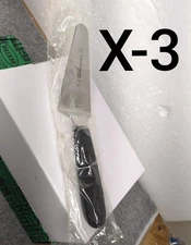 Dexter Russell S174 Sani-Safe 4 1/2" X 2 1/4" Pie Knife Turner 16483 Black Qty-3