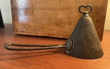 Antique Clads Disher Cast Iron Turn Key Ice Cream Scoop Patented 1876 Clewell #5