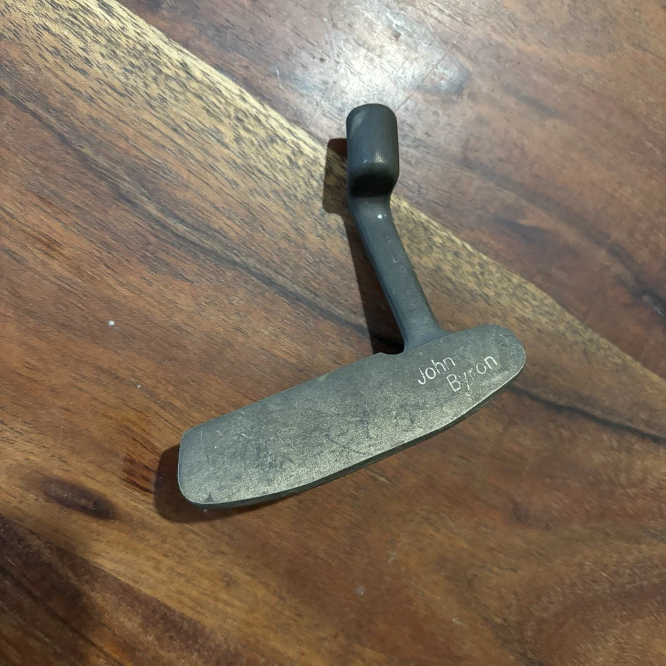 Rare John Byron (Byron Morgan) Manganese Bronze Dale Head 9 Mini Putter Head - Image 2 of 3