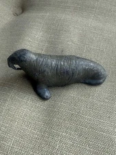 Britains England Old Vintage Metal Lead Walrus Arctic Zoo Playset Animal Figure