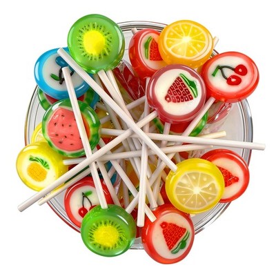 Fruit Slices Candy Hard Candy Bulk 1 lb Bag of Individually Wrapped Small Can...