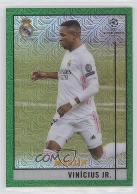 2020 Merlin Collection Chrome UEFA Champions League 84/99 Vinicius Junior Jr 2oz