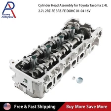 Cylinder Head 4 Port for Toyota Tacoma 2.4L 2.7L 2RZ-FE 3RZ-FE L4 DOHC 2001-2004