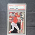 2020 Topps Chrome Shohei Ohtani #21 Base Set PSA 8 Los Angeles Angels