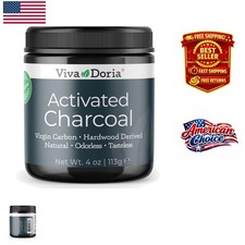 Hardwood-Derived Activated Charcoal Powder, 4 Oz - Detox  Cleanse Naturally