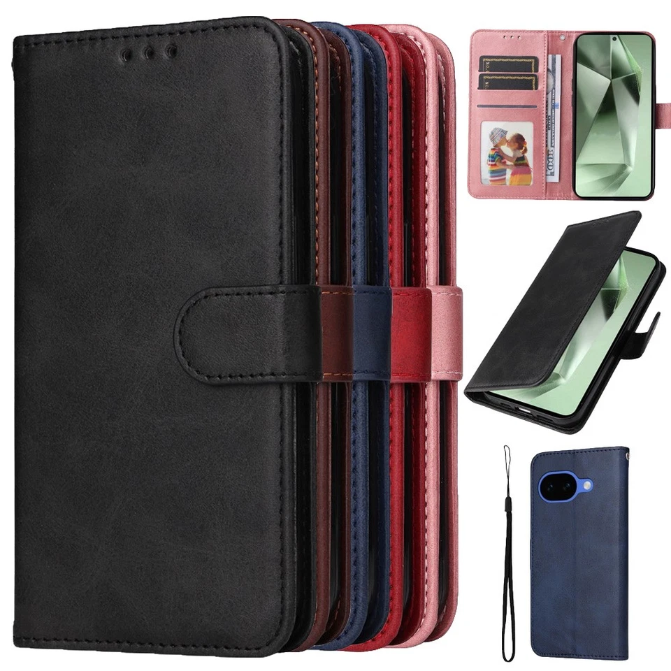 Handy Tasche für Google Pixel 10a Wallet Magnet Klappetui Hülle Kartenfach Case - Bild 1 von 1