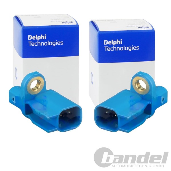 2X Delphi ABS-SENSOREN Hinten Passend FÜR Volvo S60 S80 V60 V70 XC60 XC70-image