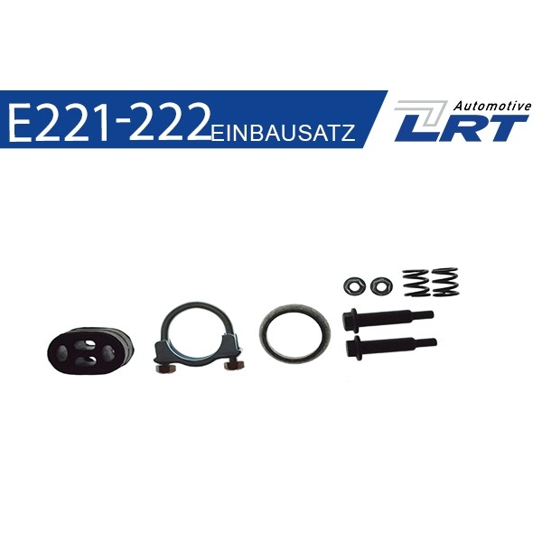 LRT Montagesatz Katalysator KAT Passend FüR Ford Fiesta III GFJ 1.1 1.3 Cat-image