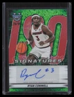 Ryan Conwell Auto /99 2025-26 Bowman U Best ISO Green Mini Diamond Miami Heat!